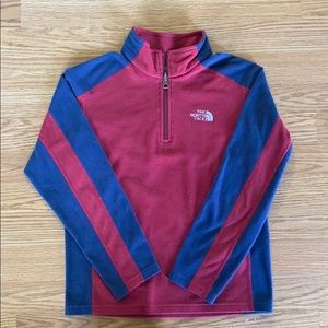 Boys North Face fleece size 10/12